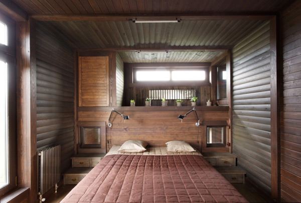 Rustic Style House Plan on Volga River, Russia