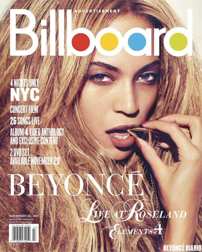 Beyonce ขึ้นปก Billboard แมกกาซีน November 2011