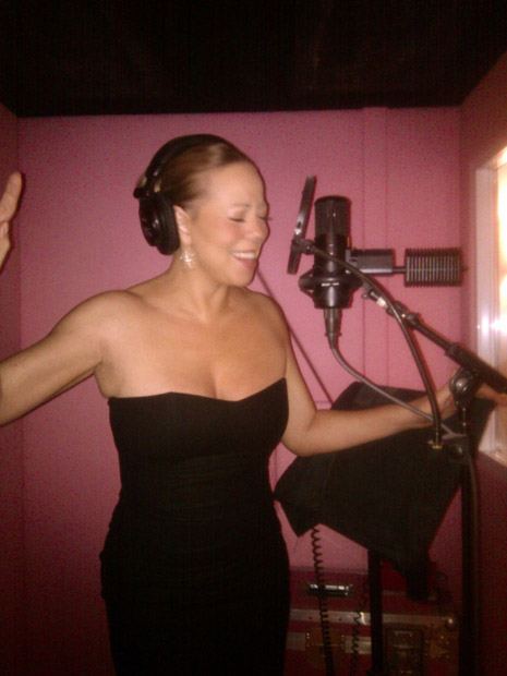 Mariah Carey เข้า Studio แล้ว