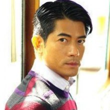 Aaron Kwok behind the fashion shoot @ Gherkin in London