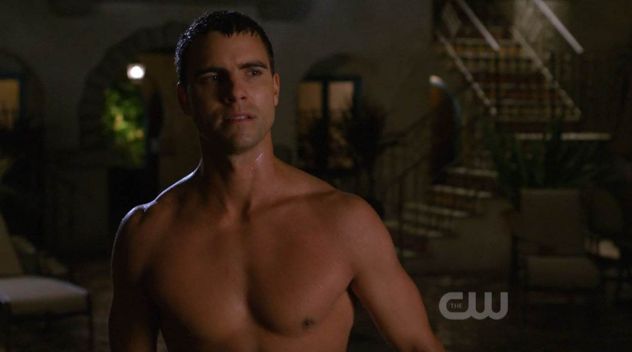 Shaun Sipos & Colin Egglesfield Shirtless in "Melrose" Ep 1×10