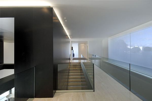 Amazing Travertine House by A-Cero Architecture Firm with water features