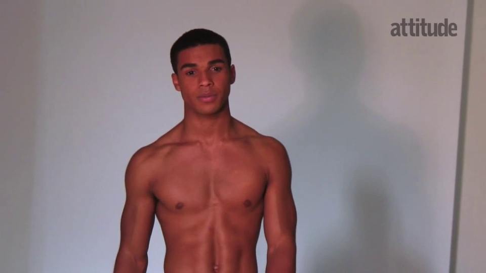 Lucien Laviscount Shirtless Attitude Photoshoot