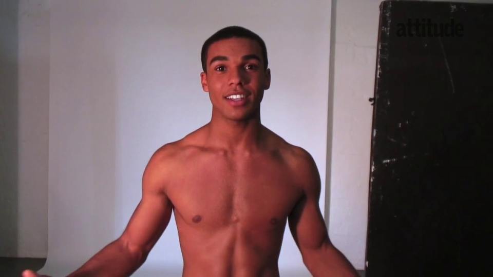 Lucien Laviscount Shirtless Attitude Photoshoot