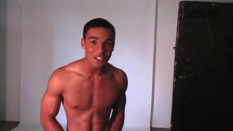 Lucien Laviscount Shirtless Attitude Photoshoot