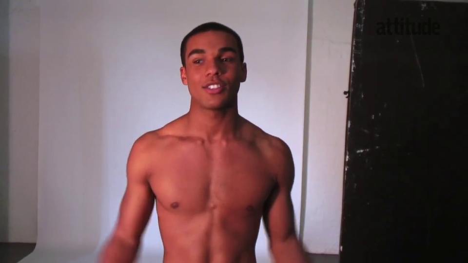 Lucien Laviscount Shirtless Attitude Photoshoot