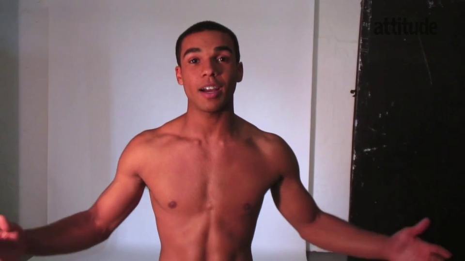 Lucien Laviscount Shirtless Attitude Photoshoot