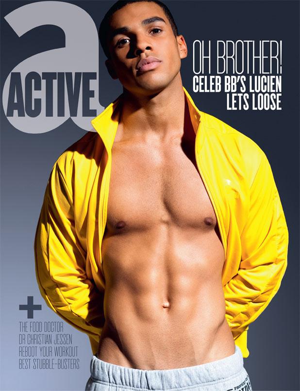 Lucien Laviscount Shirtless Attitude Photoshoot