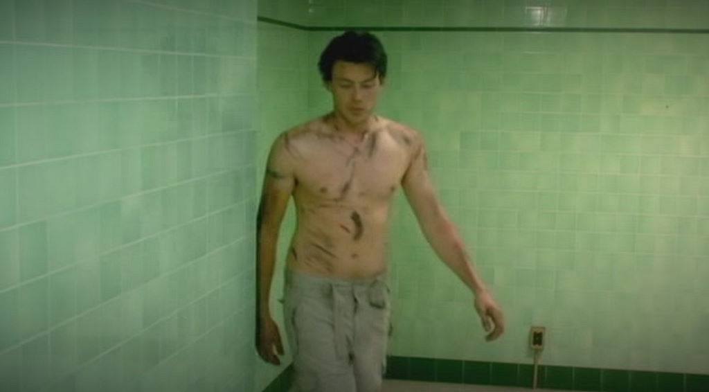 Glee Star Cory Monteith Naked in "Bloody Mary"