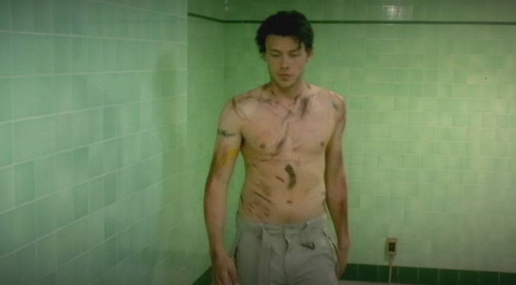Glee Star Cory Monteith Naked in "Bloody Mary"