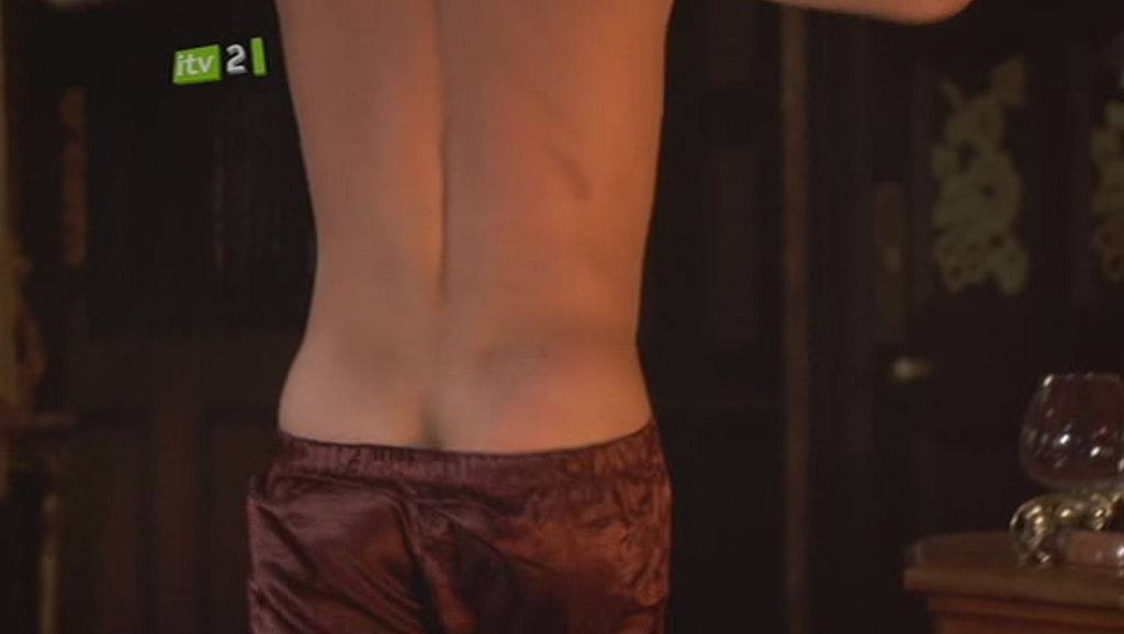 Christian Cooke Naked in "Trinity" Premiere