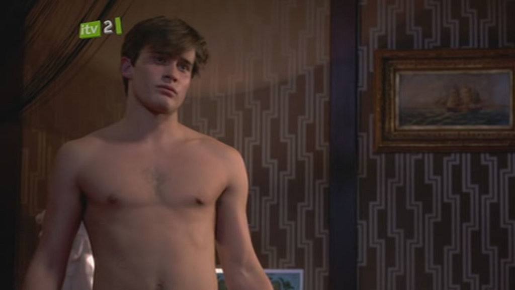 Christian Cooke Naked in "Trinity" Premiere