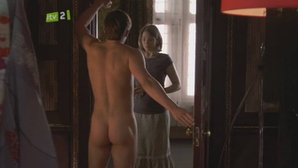 Christian Cooke Naked in "Trinity" Premiere