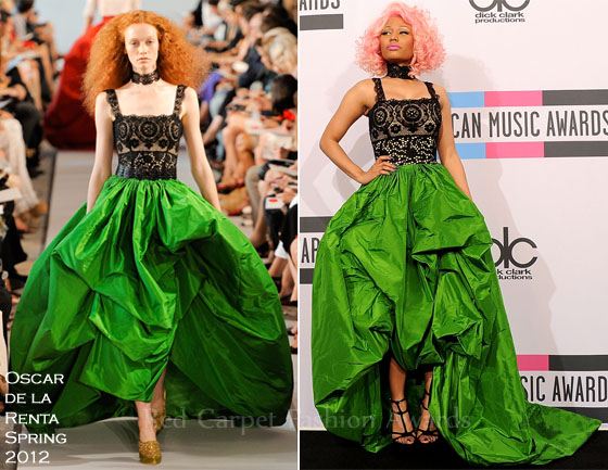 Nicki-Minaj-In-Oscar-de-la-Renta
