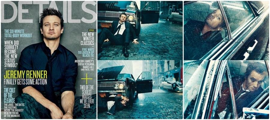 Jeremy Renner @ Details Magazine December 2011