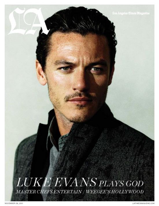 Luke Evans @ Los Angeles Times Magazine Nov.2011