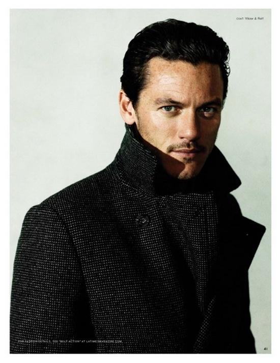 Luke Evans @ Los Angeles Times Magazine Nov.2011