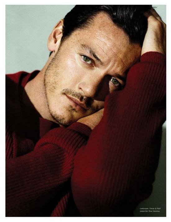 Luke Evans @ Los Angeles Times Magazine Nov.2011