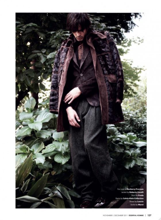 MARLON TEIXEIRA @ ESSENTIAL HOMME Nov./Dec. 2011