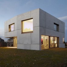 Concrete Home Designs - minimalist in Germany