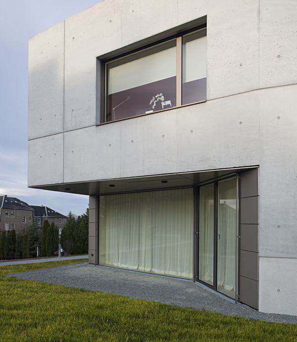 Concrete Home Designs - minimalist in Germany