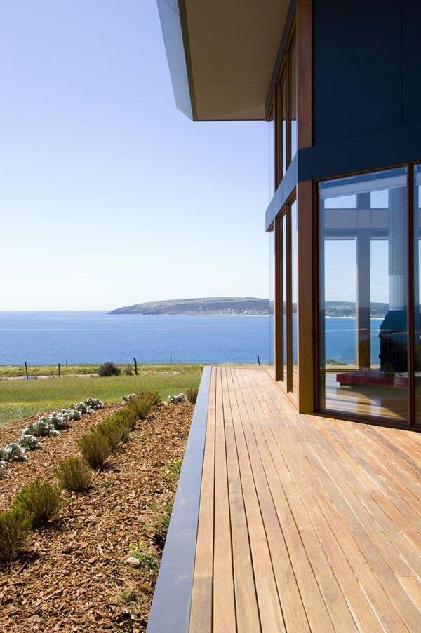 Panoramic House Plan on Australian Coast
