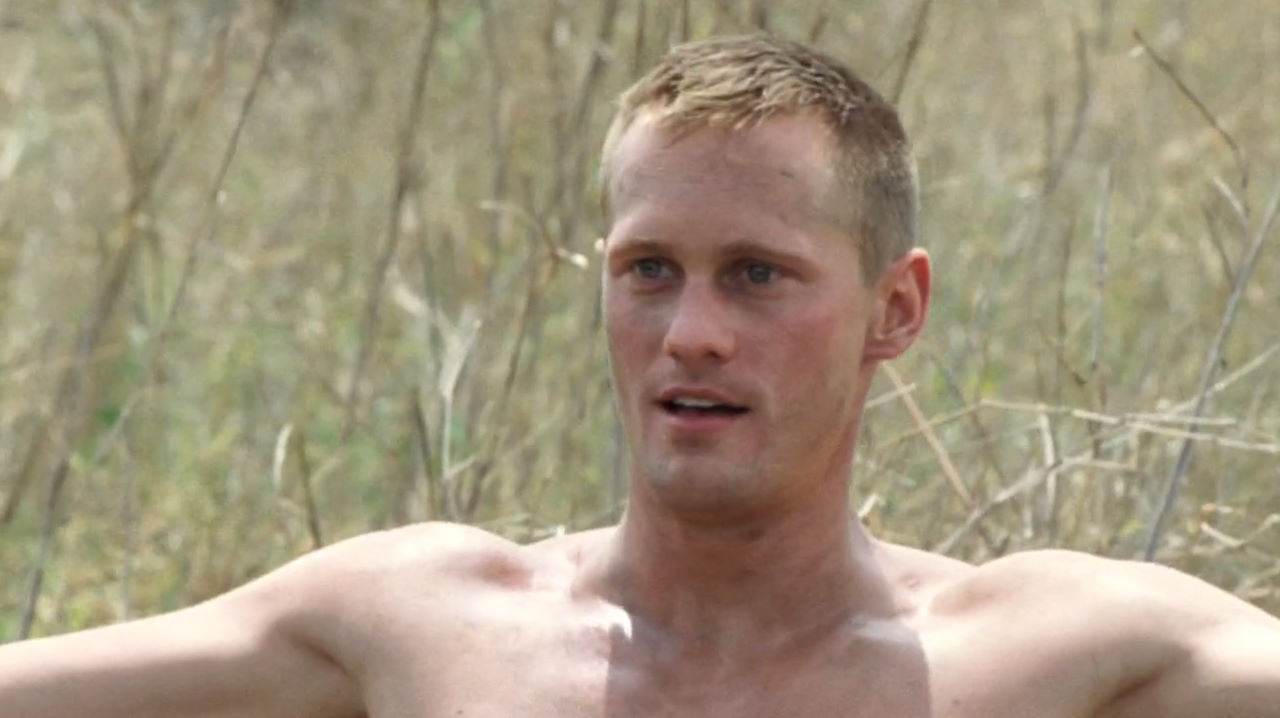 Alexander Skarsg&aring;rd, Kellan Lutz, et al in "Generation Kill"