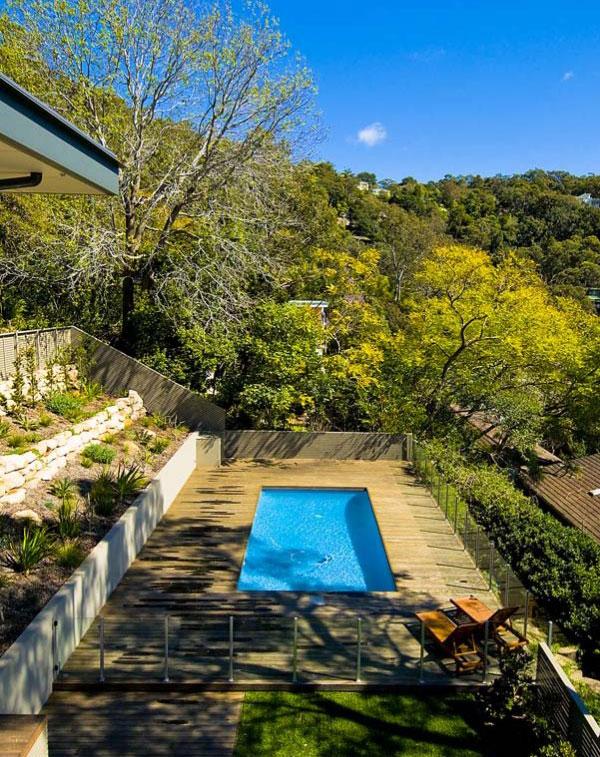 Bay House Design on Australia Shoreline