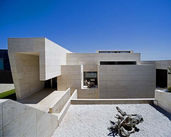 Cliff House Design in Galicia, Spain