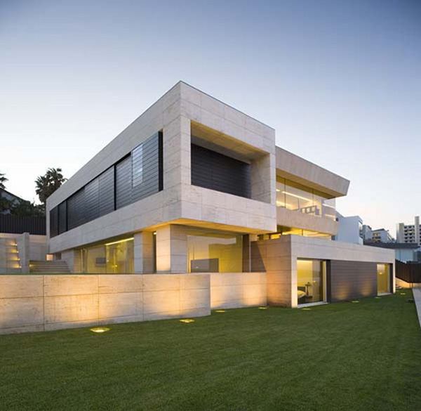 Cliff House Design in Galicia, Spain