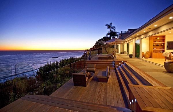 Waterfront Vacation Home Plans &ndash; Oceanfront Luxury Home for Sale in Malibu