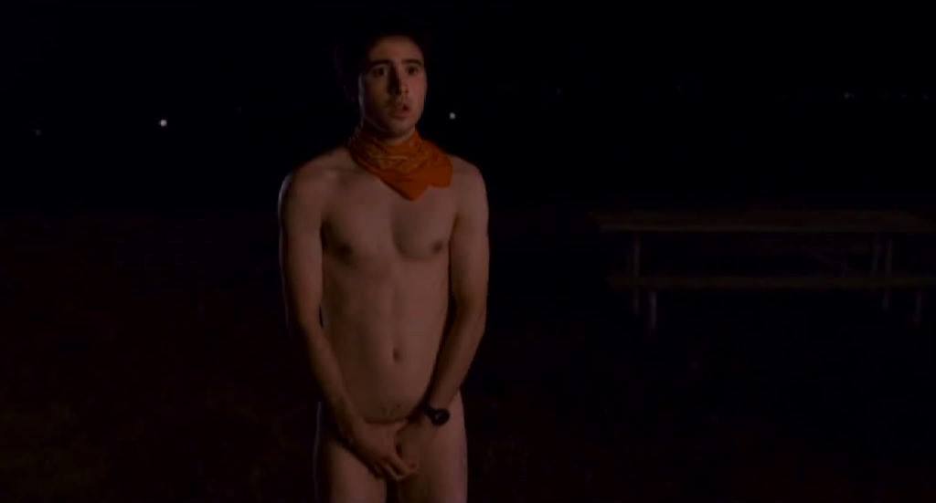 Josh Zuckerman Naked in "Sex Drive"