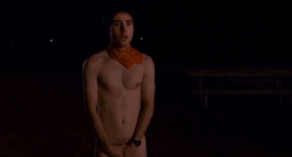 Josh Zuckerman Naked in "Sex Drive"