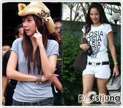 เริ่ดเบาๆสไตส์"อั้ม พัชราภา"ในชุดเสื้อยืดตัวเก๋!!!!!!