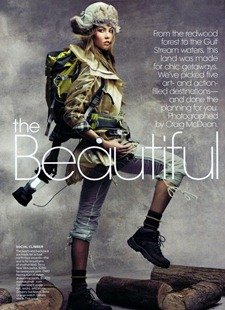 VOGUE MAGAZINE: AMERICA THE BEAUTIFUL BY PHOTOGRAPHER CRAIG MCDEAN