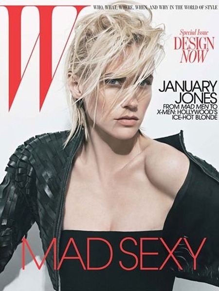 W MAGAZINE: JANUARY JONES IN "THE DEVIL IN MISS JONES" BY PHOTOGRAPHER CRAIG MCDEAN