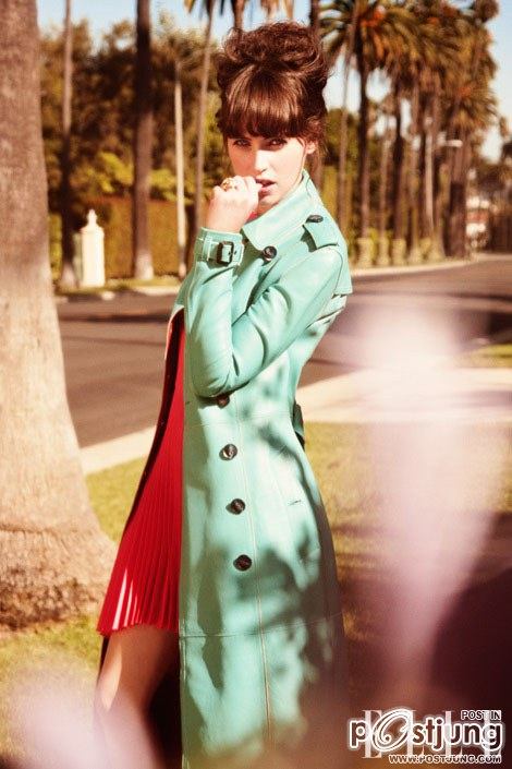 แฟชั่น Felicity Jones the New Brit in Tinseltown ภาพแฟชั่น จาก นิตยสาร ELLE