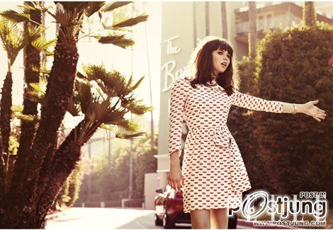 แฟชั่น Felicity Jones the New Brit in Tinseltown ภาพแฟชั่น จาก นิตยสาร ELLE