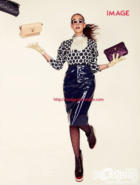 แพนเค้ก และเหล่า ซูเปอร์โมเดล ภาพแฟชั่น จาก นิตยสาร อิมเมจ