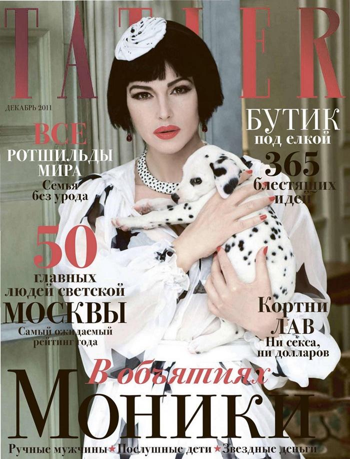 Monica Bellucci @ Tatler Magazine December 2011