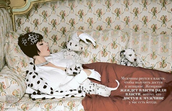 Monica Bellucci @ Tatler Magazine December 2011