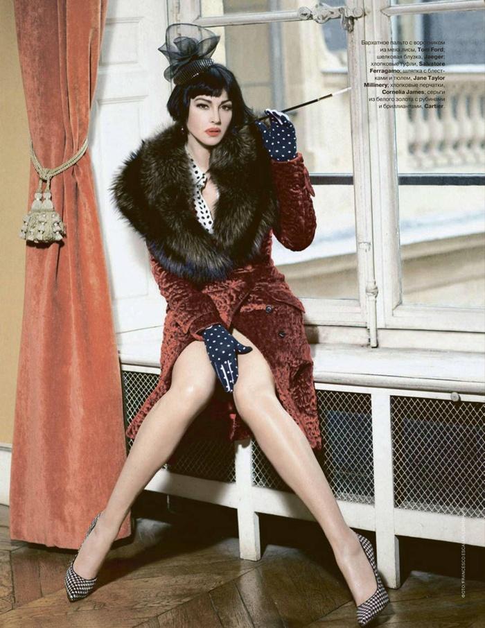 Monica Bellucci @ Tatler Magazine December 2011