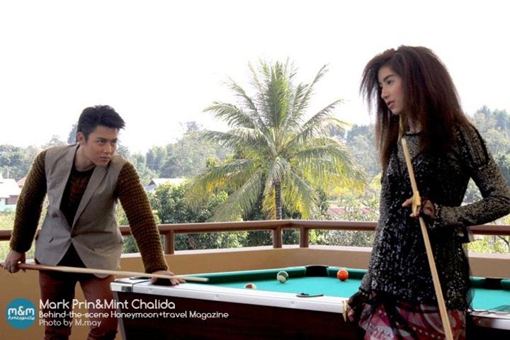 หมาก-ปริญ & มิ้นต์-ชาลิดา ถ่ายแบบนิตยสาร Honeymoon+travel Mag.