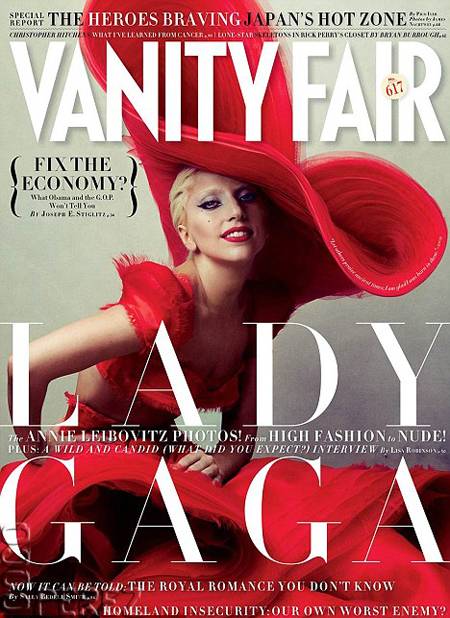 Lady GaGa @ Vanity Fair January 2012