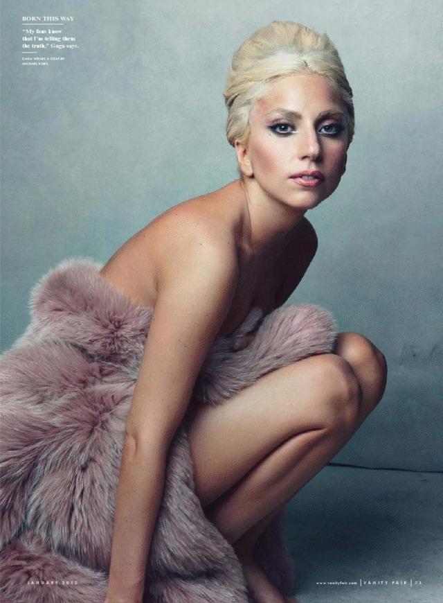 Lady GaGa @ Vanity Fair January 2012