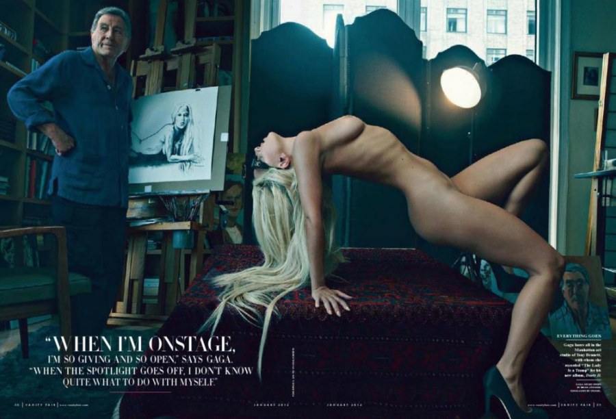 Lady GaGa @ Vanity Fair January 2012