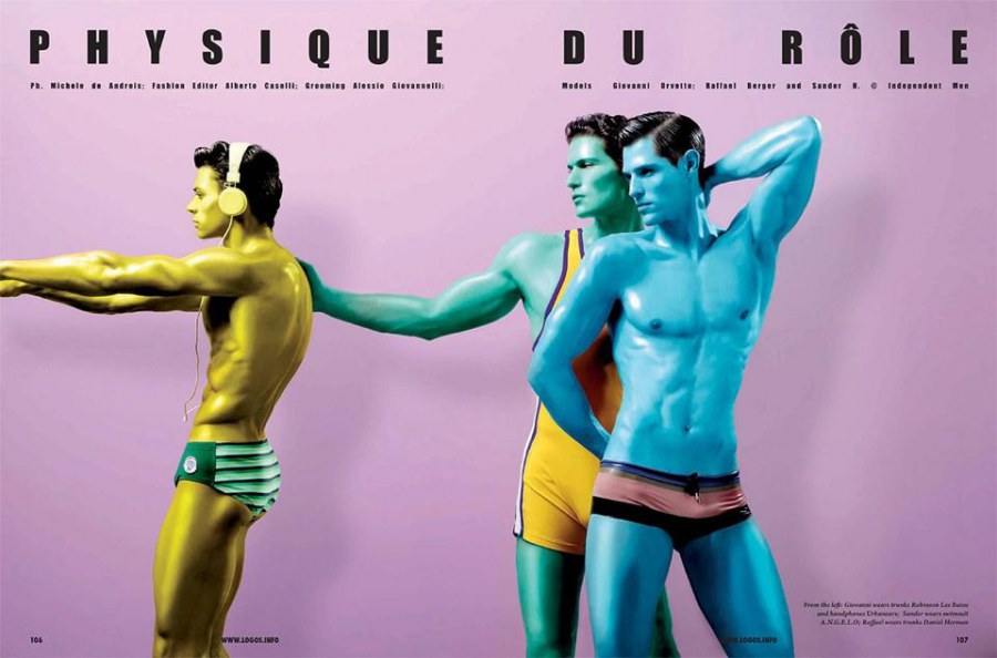 Photoshoot men album 402 : Physique Du Role