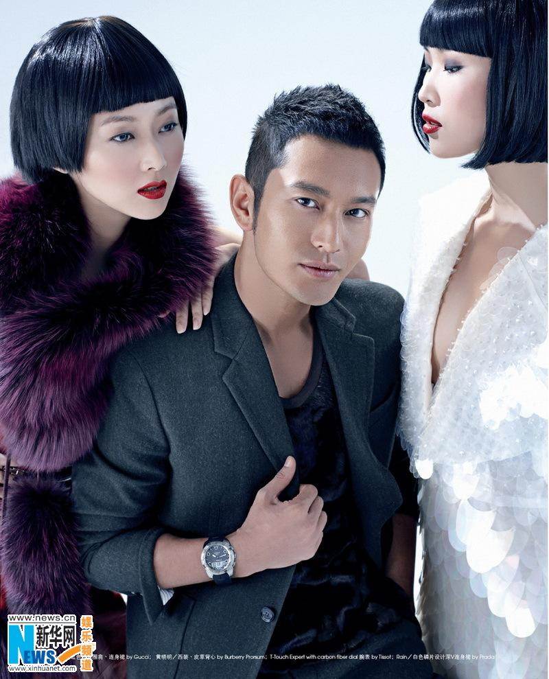 Huang Xiaoming @ Men’s uno magazine October 2011