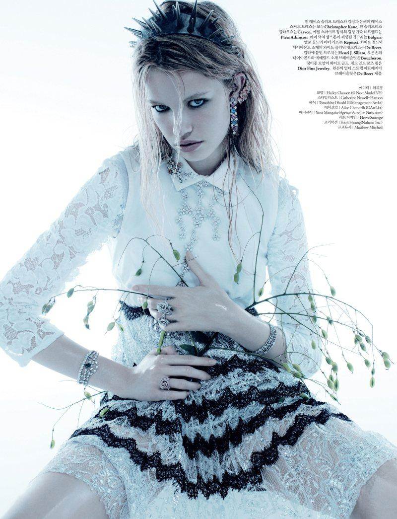 Hailey Clauson @ W Korea December 2011