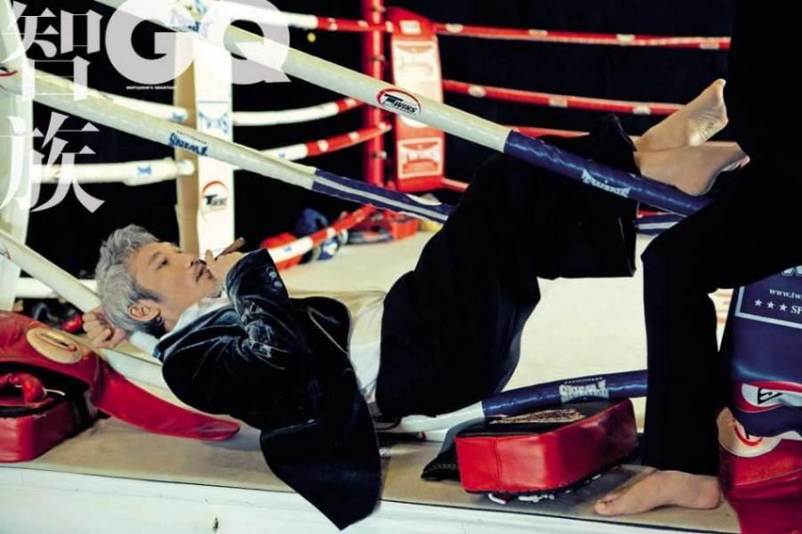 Jet Li & Tsui Hark @ GQ China magazine December 2011